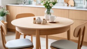 meja makan modern minimalis